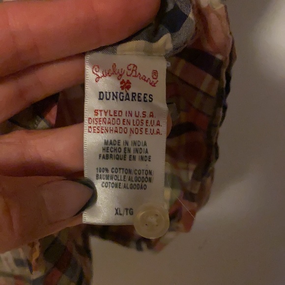 Lucky brand short sleeved snap shirt - Picture 4 of 5